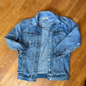 Madewell Distressed Denim Jacket